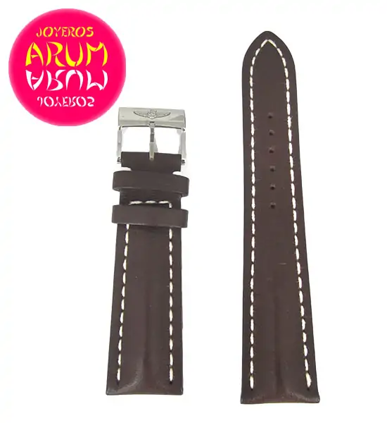 Breitling Strap Brown Leather 24 - 20