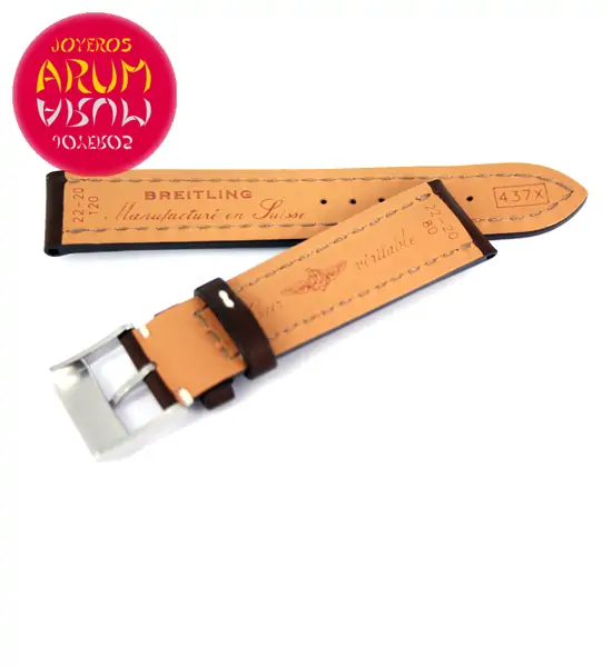 Breitling Strap Brown Leather 22 - 20 "SOLD"