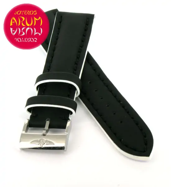 Breitling Strap Black Leaher 20 - 18 "SOLD"