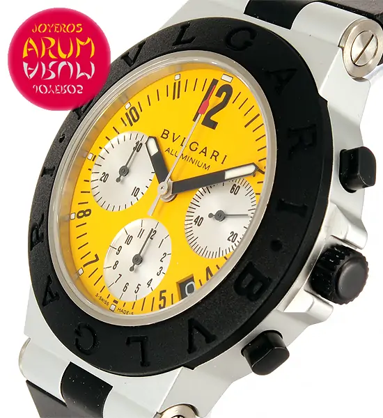 Bulgari Aluminium Chrono ARUM Ref. 3206 "SOLD" Bulgari Aluminium Chrono ARUM Ref. 3206 "SOLD"