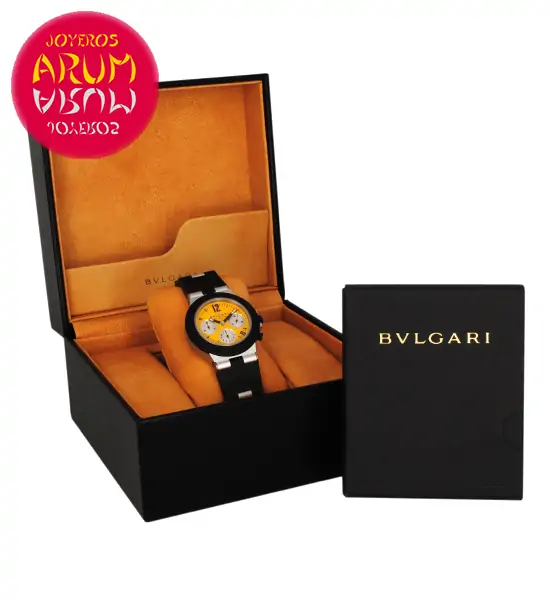 Bulgari Aluminium Chrono ARUM Ref. 3206 "SOLD" Bulgari Aluminium Chrono ARUM Ref. 3206 "SOLD"