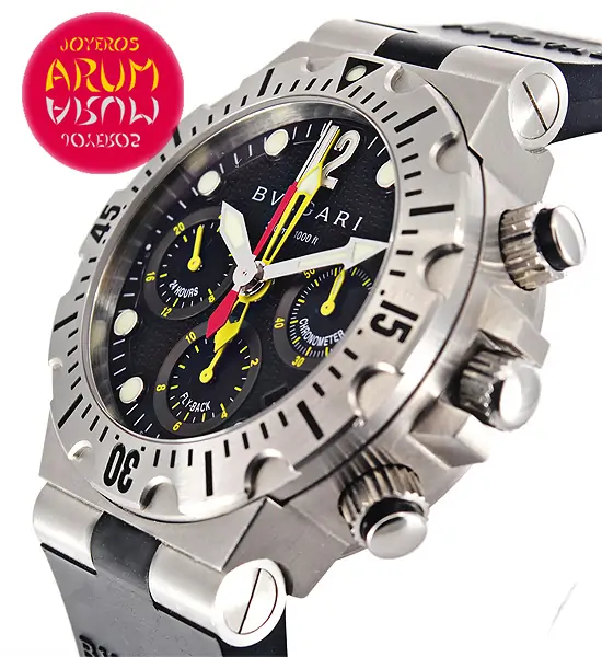 Bulgari Diagono Scuba ARUM Ref. 3353 "SOLD"