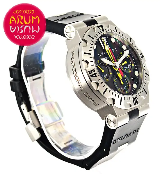 Bulgari Diagono Scuba ARUM Ref. 3353 "SOLD"