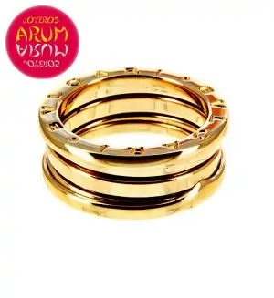 Bulgari B.Zero1 Ring Yellow Gold 3 Bands RAJ414 "SOLD"