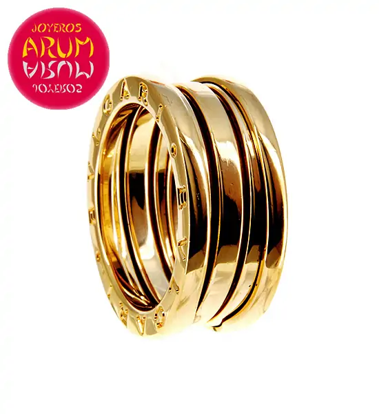 Bulgari B.Zero1 Ring Yellow Gold 3 Bands RAJ414 "SOLD"