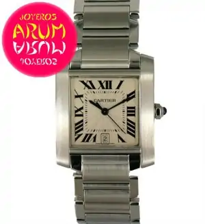 Cartier Tank Francaise Grand ARUM Ref. 3100 "SOLD"