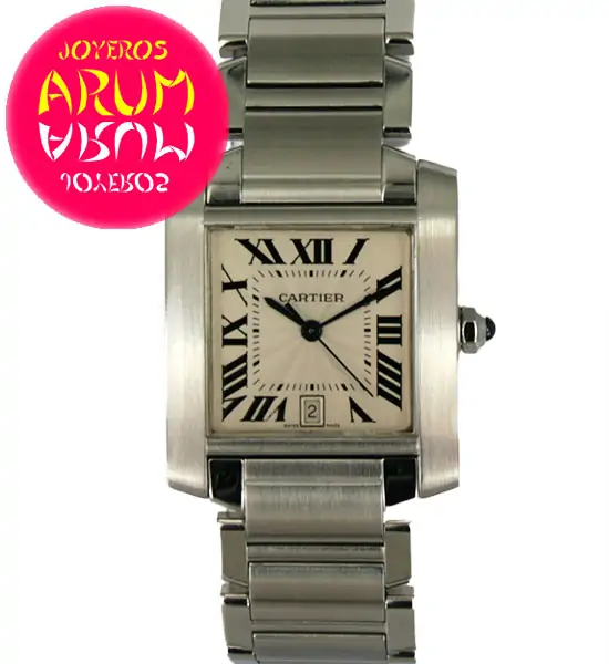 Cartier Tank Francaise Grand ARUM Ref. 3100 "SOLD"