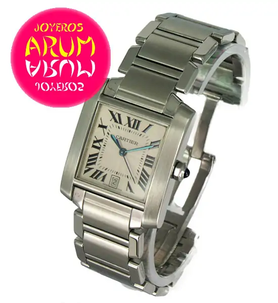 Cartier Tank Francaise Grand ARUM Ref. 3100 "SOLD"