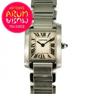 Cartier Tank Francaise Small ARUM Ref. 3129 "SOLD"