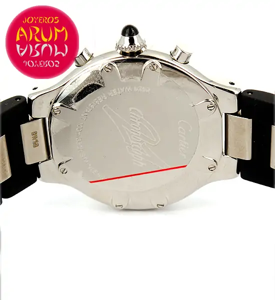 Cartier Chrornoscaph 21 ARUM Ref. 3084 "SOLD"