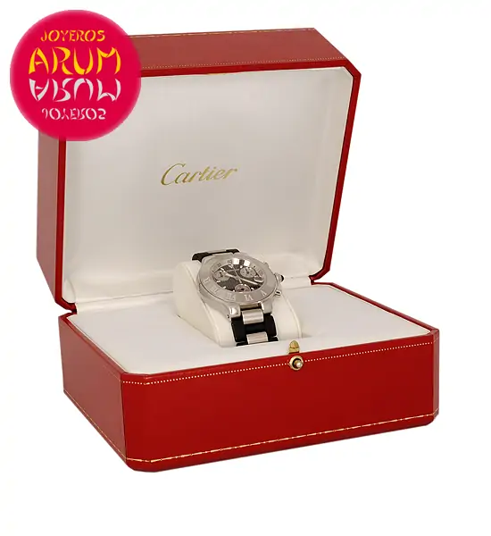 Cartier Chrornoscaph 21 ARUM Ref. 3084 "SOLD"