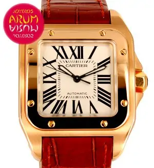 Cartier Santos 100 Midsize ARUM Ref. 3280 "SOLD"