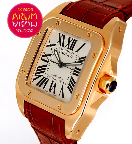 Cartier Santos 100 Midsize ARUM Ref. 3280 "SOLD"