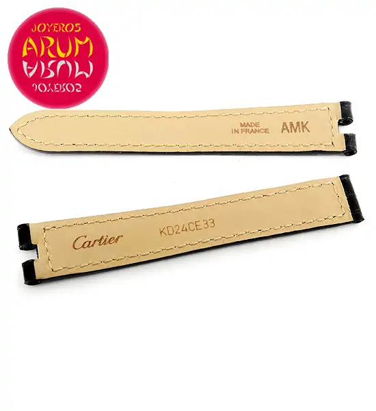 Cartier Must Strap Black Crocodile Leather KD24CE33 "SOLD"