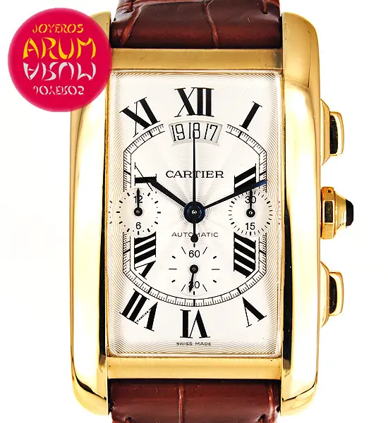 Cartier Tank Americaine XL ARUM Ref. 3433 "SOLD"