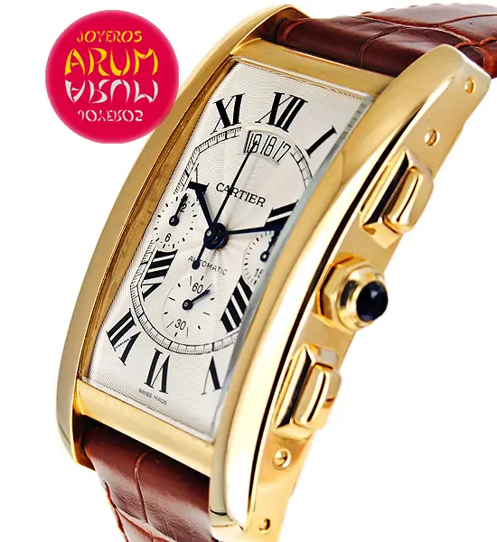 Cartier Tank Americaine XL ARUM Ref. 3433 "SOLD"