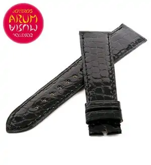 Cartier Strap Tank / Ronde Black Crocodile Leather 1AYEAC01