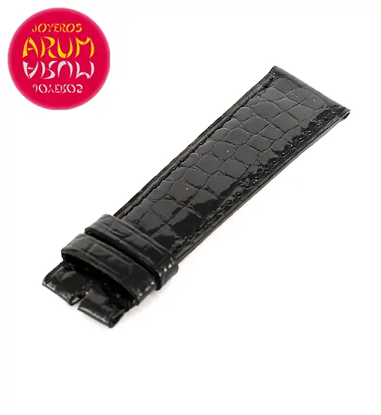 Cartier Strap Tank / Ronde Black Crocodile Leather 1AYEAC01