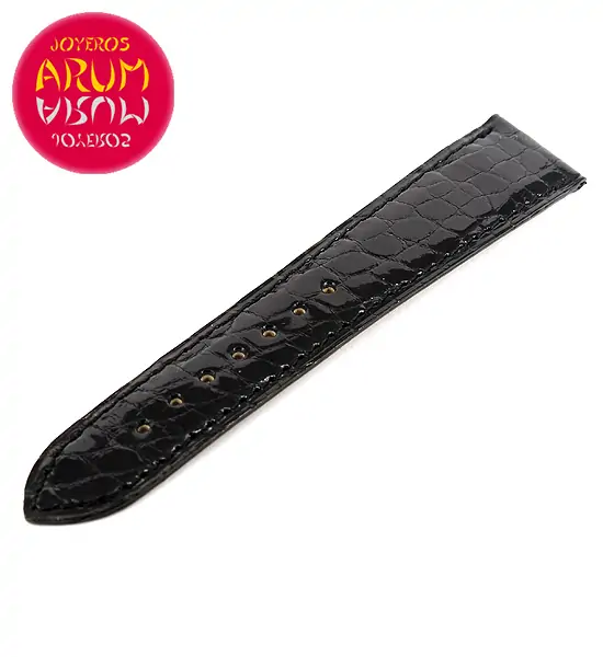 Cartier Strap Tank / Ronde Black Crocodile Leather 1AYEAC01