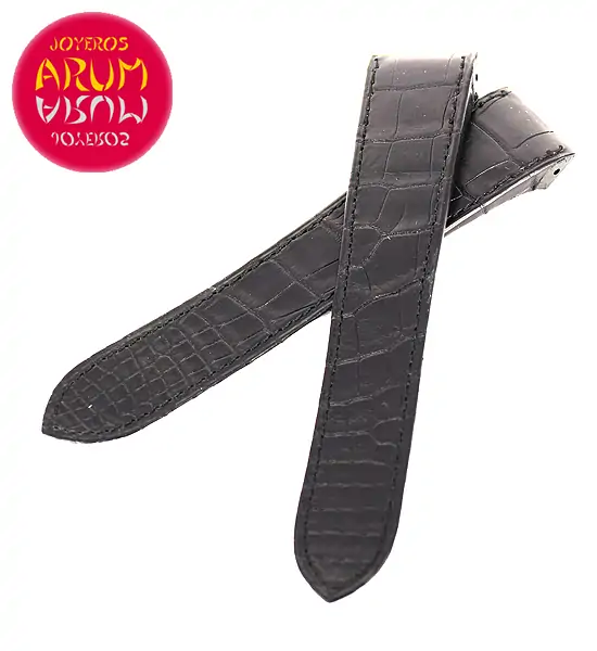Cartier Strap Santos 100 Black Crocodile Strap KD1I4L04 "SOLD"