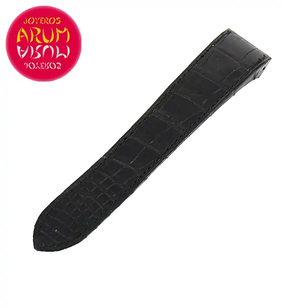Cartier Strap Santos 100 Black Crocodile Strap KD1I4L04 "SOLD"