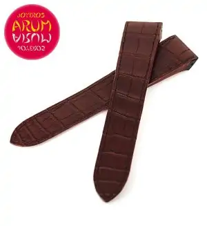 Cartier Strap Santos 100 Crocodile Brown Leather KD1I4M58