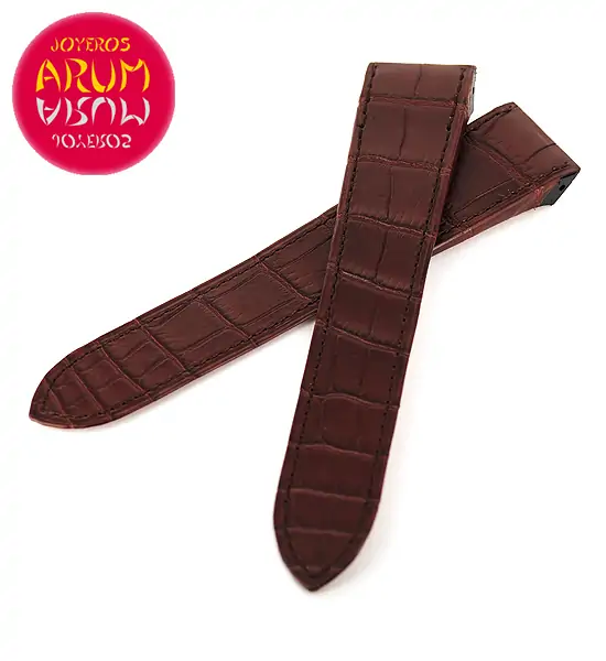 Cartier Strap Santos 100 Crocodile Brown Leather KD1I4M58