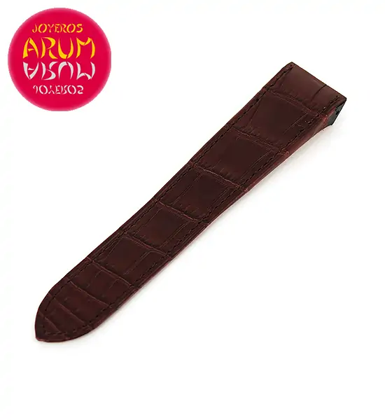 Cartier Strap Santos 100 Crocodile Brown Leather KD1I4M58