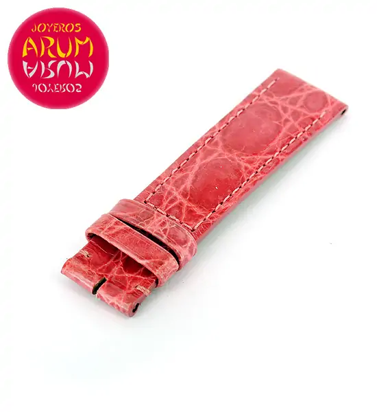 Cartier Strap Tank / Ronde Pink Crocodile Leather KD25AE16
