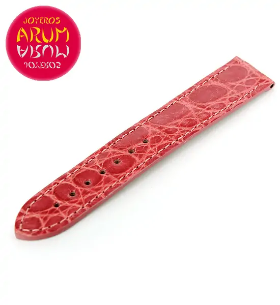Cartier Strap Tank / Ronde Pink Crocodile Leather KD25AE16