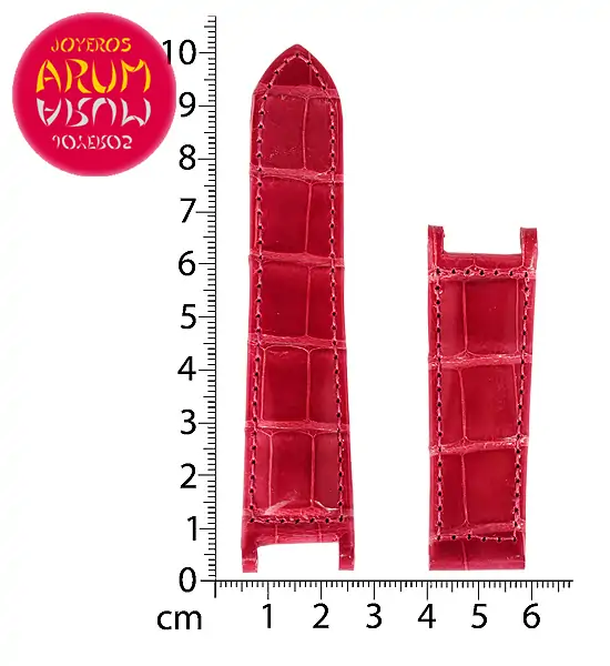 Cartier Strap Pasha Pink Crocodile Leather KD1HSP13