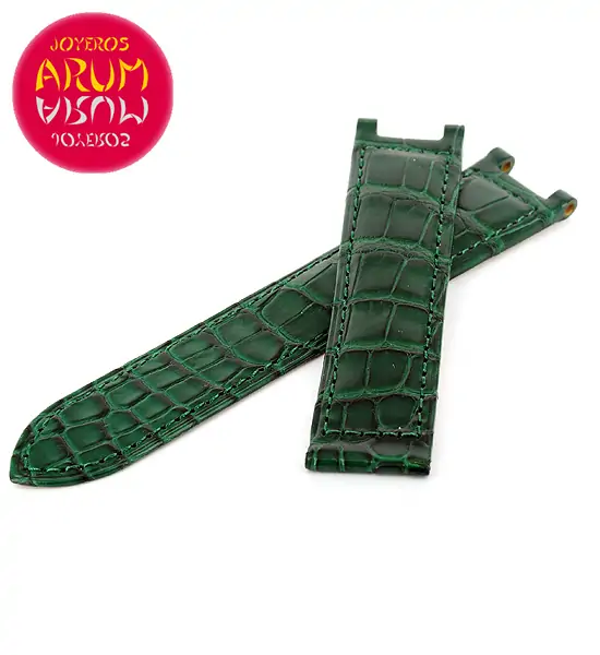 Cartier Strap Pasha Green Crocodile Leather KD221L15 "SOLD"