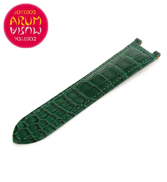 Cartier Strap Pasha Green Crocodile Leather KD221L15 "SOLD"