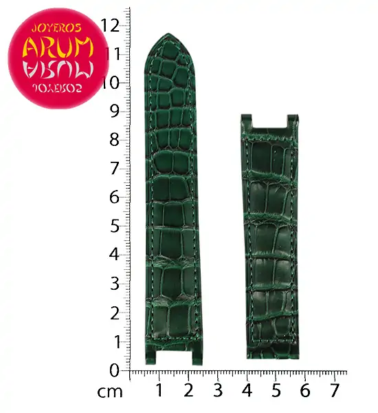 Cartier Strap Pasha Green Crocodile Leather KD221L15 "SOLD"