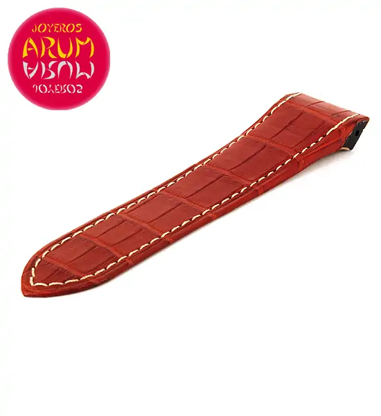 Cartier Strap Santos 100 Brown Crocodile Leather KD1IJY92 "SOLD"