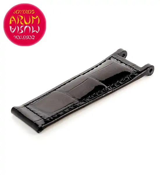 Cartier Strap Pasha Black Crocodile Leather KD1HS037