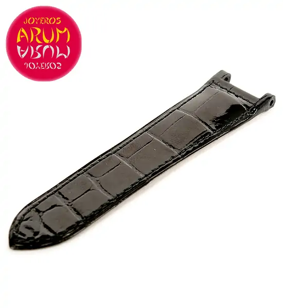 Cartier Strap Pasha Black Crocodile Leather KD1HS037