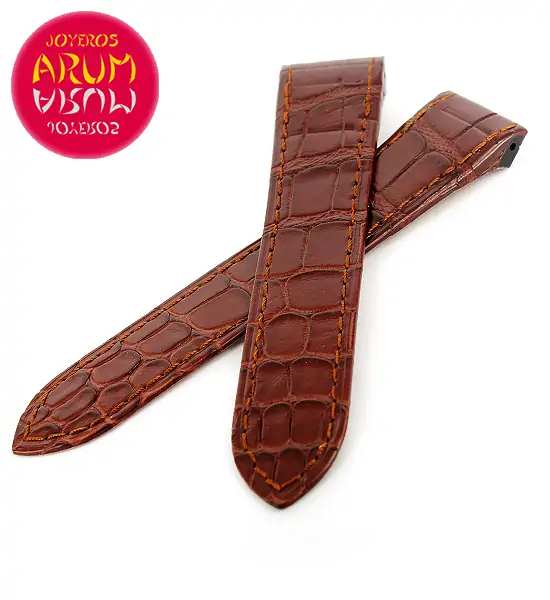 Cartier Strap Santos 100 Brown Crocodile Leather KD1M9M52 "SOLD"