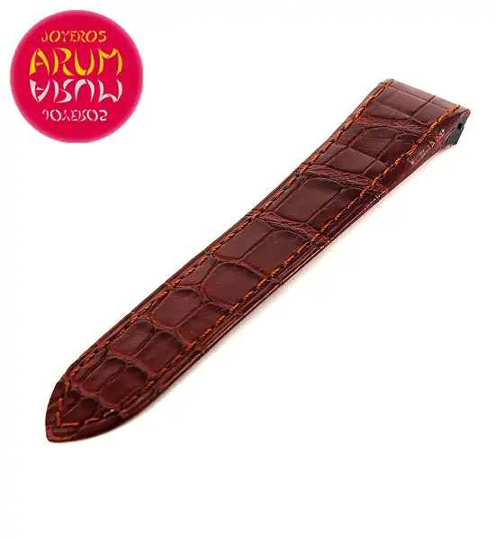 Cartier Strap Santos 100 Brown Crocodile Leather KD1M9M52 "SOLD"