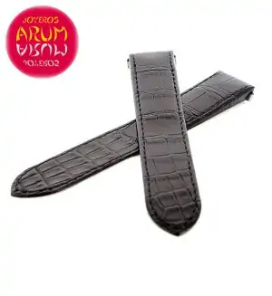Cartier Strap Black Crocodile Leather 19 - 18 KD68JK97 "SOLD"