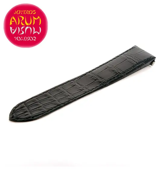 Cartier Strap Black Crocodile Leather 19 - 18 KD68JK97 "SOLD"