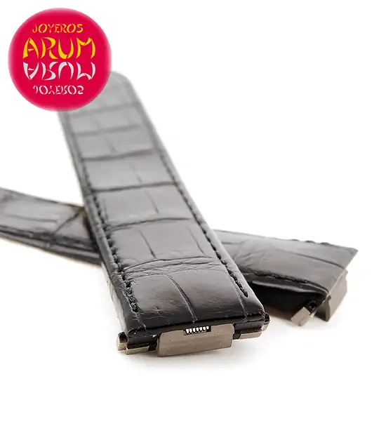 Cartier Strap Black Crocodile Leather 19 - 18 KD68JK97 "SOLD"