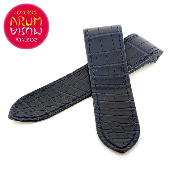 Cartier Strap Santos 100 Blue Crocodile Leather KD95XK29 "SOLD"