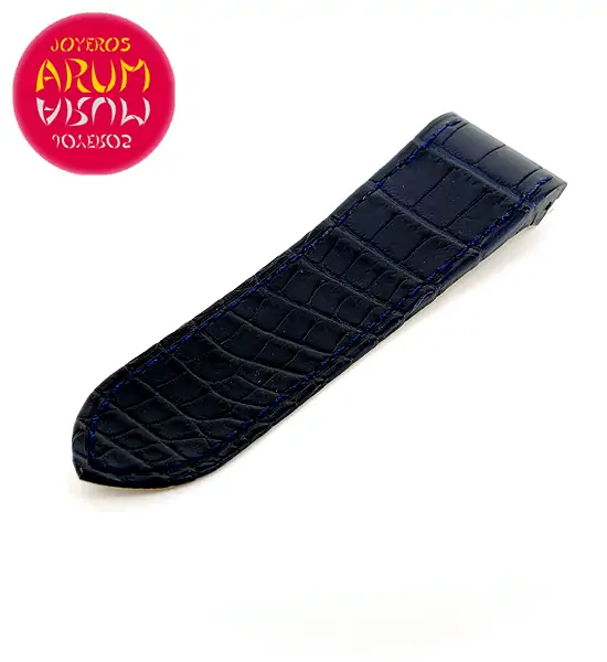 Cartier Strap Santos 100 Blue Crocodile Leather KD95XK29 "SOLD"