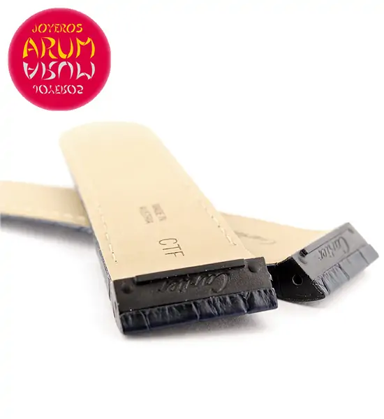 Cartier Strap Santos 100 Blue Crocodile Leather KD95XK29 "SOLD"