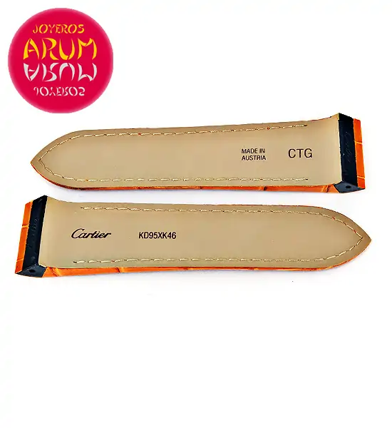 Cartier Strap Santos 100 Crocodile Leather 23 - 21 RAC125 "SOLD"
