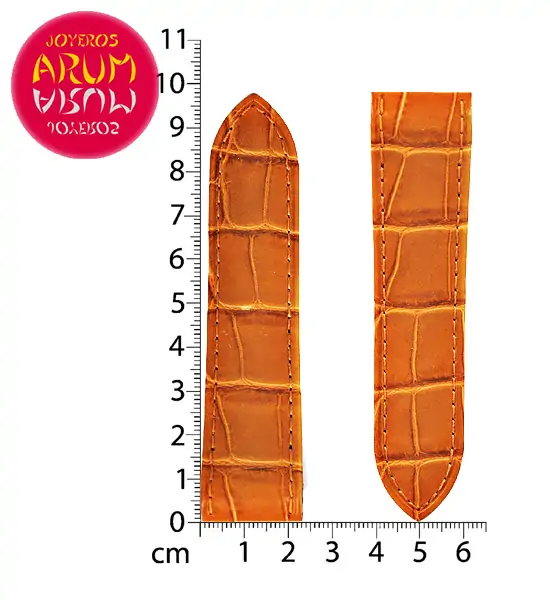 Cartier Strap Santos 100 Crocodile Leather 23 - 21 RAC125 "SOLD"