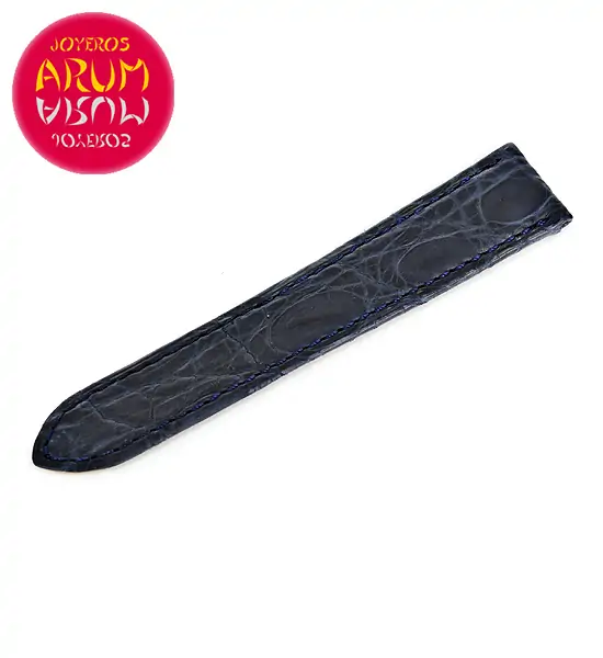 Cartier Strap Caiman Blue Leather 16 - 14 RAC133
