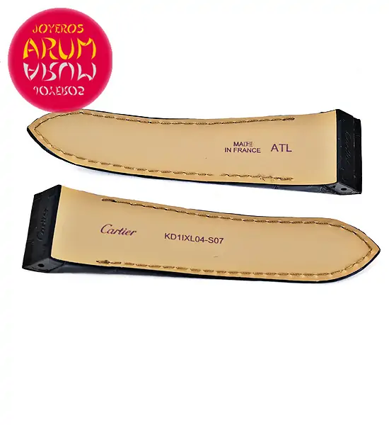 Cartier Strap Santos 100 Crocodile Leather 24,5 - 21 RAC150 "SOL