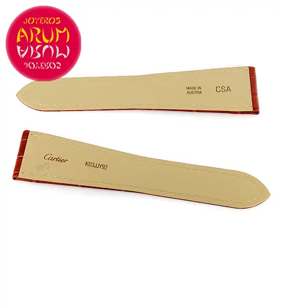 Cartier Calibre Strap Brown Crocodile Leather 24 - 18 RAC35 "SOL